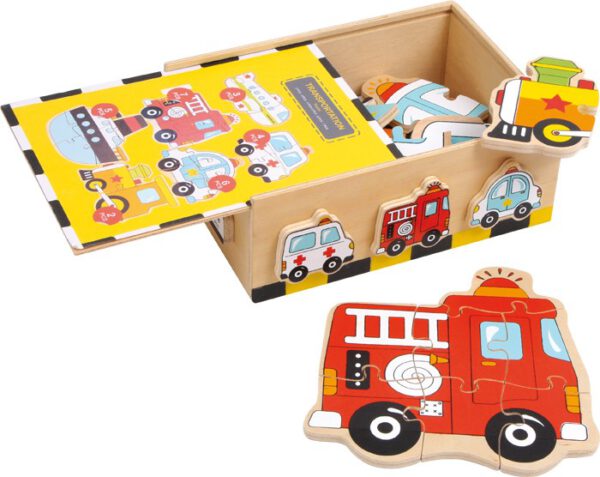Puzzelbox voertuigen