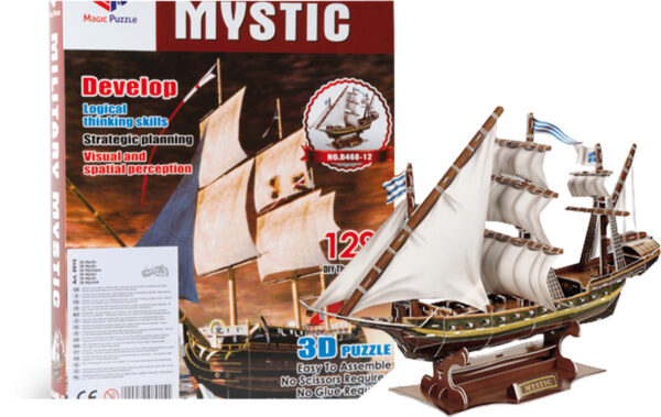 3D Puzzel zeilschip Mystic